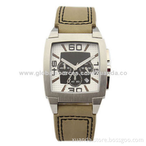 Good Sale Multifunction Watches for Men, with 5ATM Waterproof and Chronograph and Date Function
